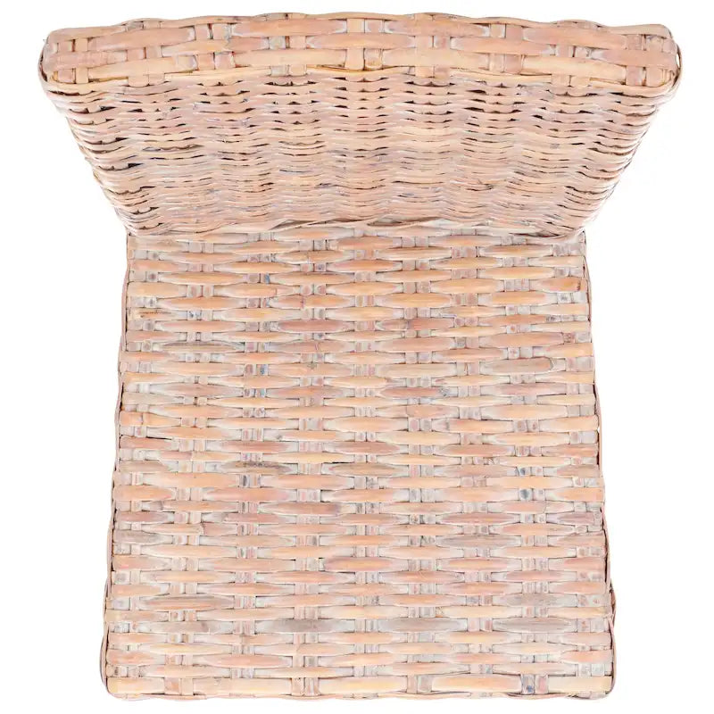 Chaises de salle à manger SAFAVIEH Candy en osier naturel (lot de 2) - 48 cm L x 56 cm P x 104 cm H
