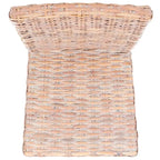 Chaises de salle à manger SAFAVIEH Candy en osier naturel (lot de 2) - 48 cm L x 56 cm P x 104 cm H