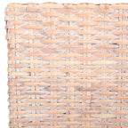 Chaises de salle à manger SAFAVIEH Candy en osier naturel (lot de 2) - 48 cm L x 56 cm P x 104 cm H
