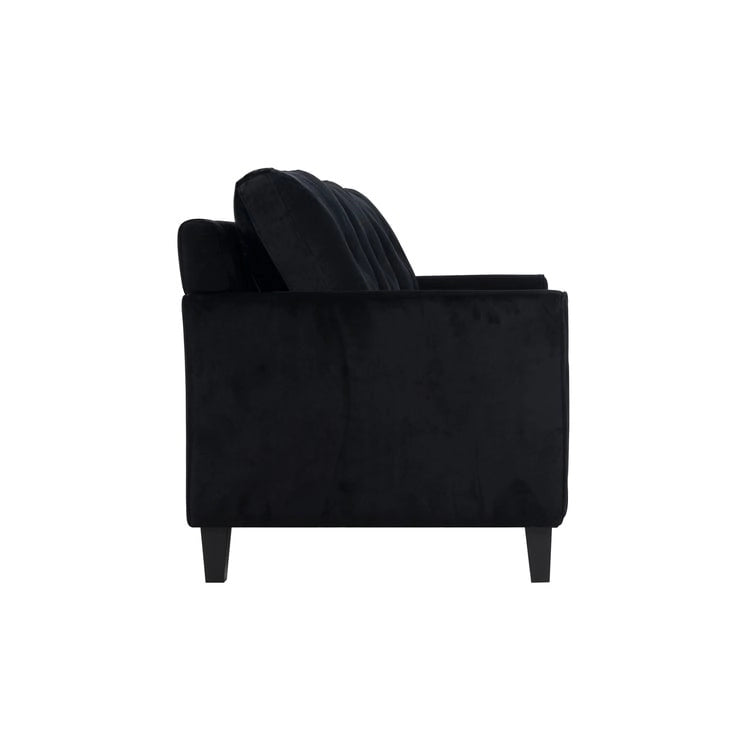 Canapé capitonné Raelynn - Canapé moderne et abordable en microfibre pour petits espaces, salon, chambre