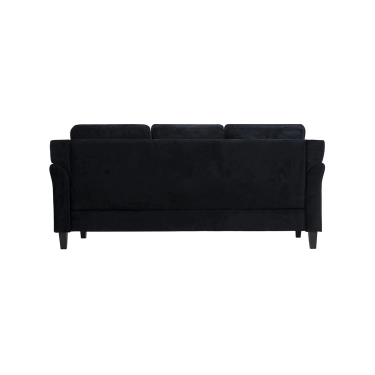 Canapé capitonné Raelynn - Canapé moderne et abordable en microfibre pour petits espaces, salon, chambre