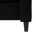 Canapé capitonné Raelynn - Canapé moderne et abordable en microfibre pour petits espaces, salon, chambre