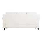 Canapé capitonné Raelynn - Canapé moderne et abordable en microfibre pour petits espaces, salon, chambre