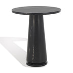 Table d'appoint ronde haute en marbre SAFAVIEH Couture Ghicu - 56 cm L x 53 cm P x 61 cm H