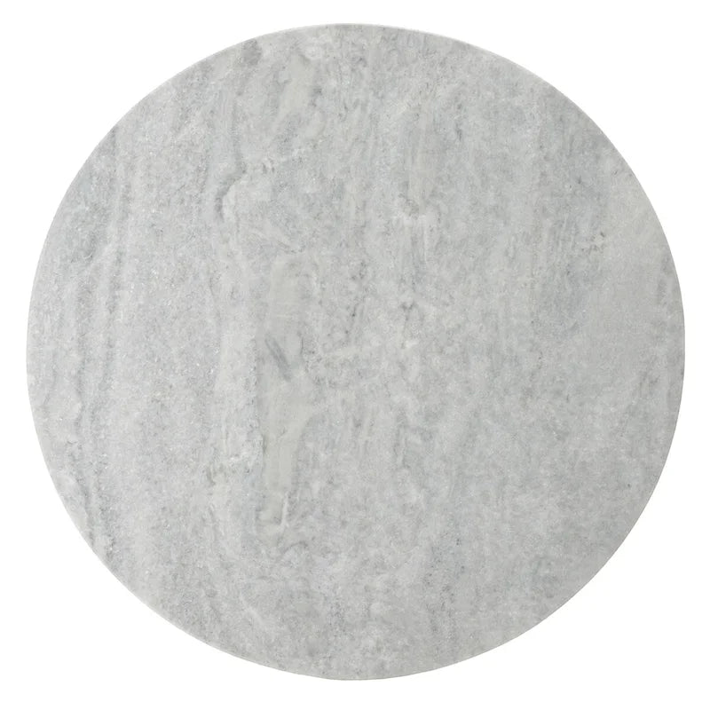 Table d'appoint ronde haute en marbre SAFAVIEH Couture Ghicu - 56 cm L x 53 cm P x 61 cm H