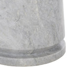 Table d'appoint ronde haute en marbre SAFAVIEH Couture Ghicu - 56 cm L x 53 cm P x 61 cm H