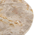 Table d'appoint ronde haute en marbre SAFAVIEH Couture Ghicu - 56 cm L x 53 cm P x 61 cm H