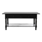 Table basse SAFAVIEH Bama grise à 2 tiroirs - 41,7 cm L x 21,7 cm P x 18,5 cm H - 42 cm L x 22 cm P x 19 cm H