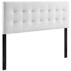 Tête de lit Carson Carrington Labbgard Queen-size en velours capitonné couleur biscuit