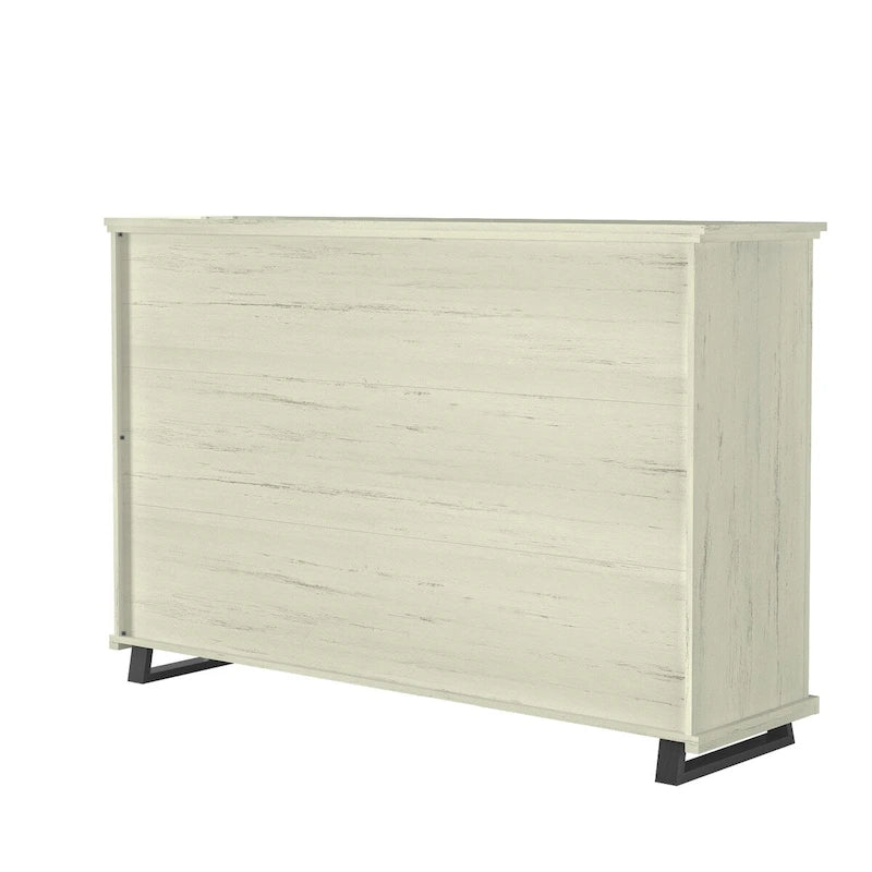 Commode à 9 tiroirs de 162,5 cm de large - Design contemporain avec grand espace de rangement