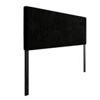 Tête de lit moderne capitonnée en velours côtelé plissé CraftPorch