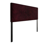 Tête de lit moderne capitonnée en velours côtelé plissé CraftPorch