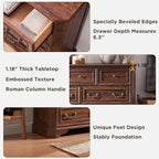 Commode de style campagnard, commode en bois, organiseur de commodes