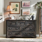 Commode de style campagnard, commode en bois, organiseur de commodes