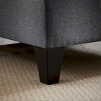 Canapé d'angle Jarenie en forme de U 4 places avec double méridienne pour salon
