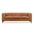 Canapé Essex 89 de Poly &amp; Bark - Cuir italien pleine fleur véritable