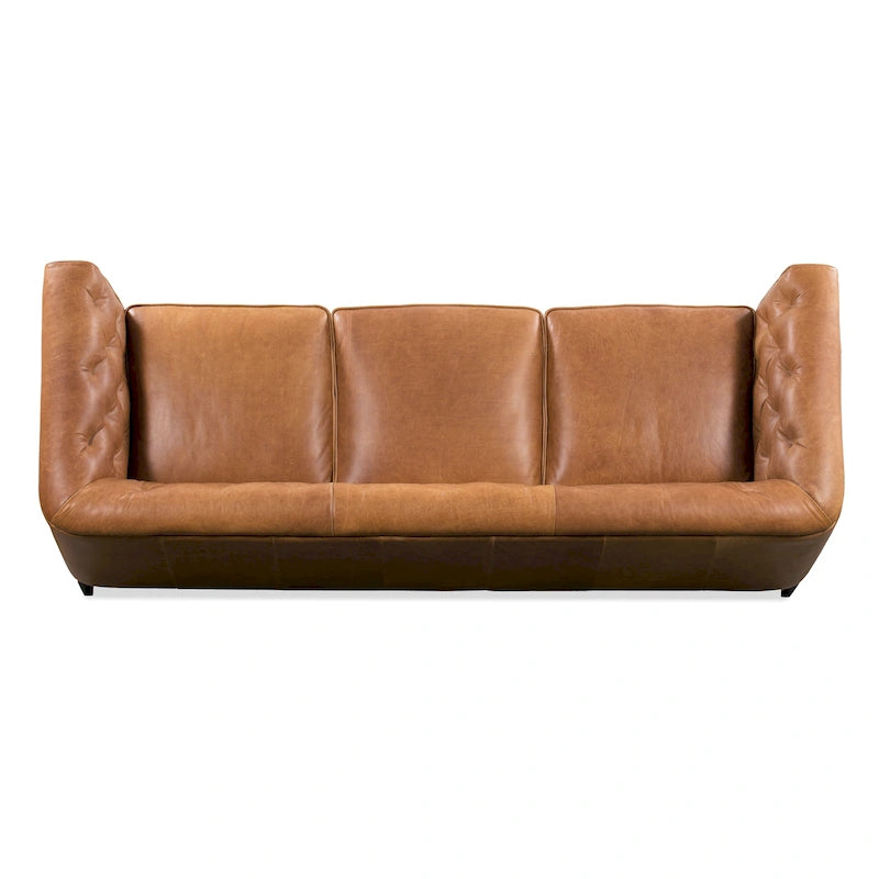 Canapé Essex 89 de Poly &amp; Bark - Cuir italien pleine fleur véritable