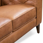 Canapé Essex 89 de Poly &amp; Bark - Cuir italien pleine fleur véritable