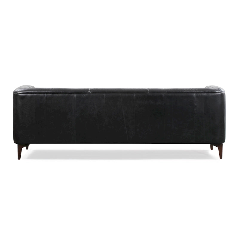 Canapé Essex 89 de Poly &amp; Bark - Cuir italien pleine fleur véritable