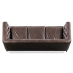 Canapé Essex 89 de Poly &amp; Bark - Cuir italien pleine fleur véritable