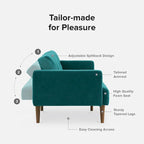 Mopio Aaron Futon Canapé-lit convertible Futon
