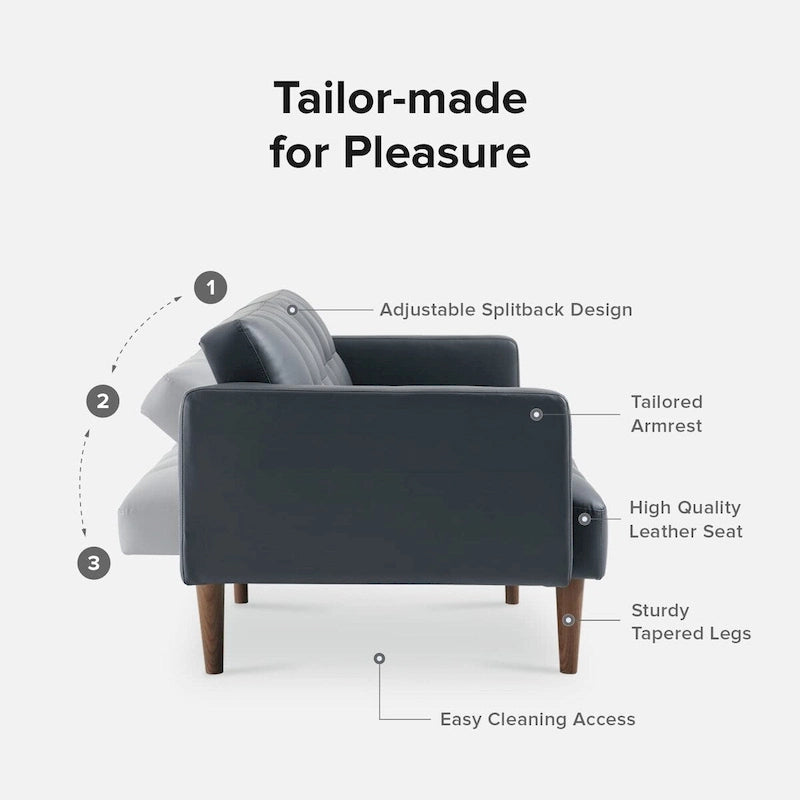 Mopio Aaron Futon Canapé-lit convertible Futon