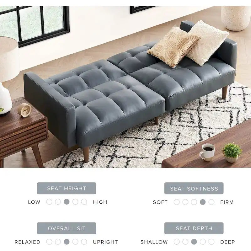 Mopio Aaron Futon Canapé-lit convertible Futon