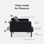 Mopio Aaron Futon Canapé-lit convertible Futon