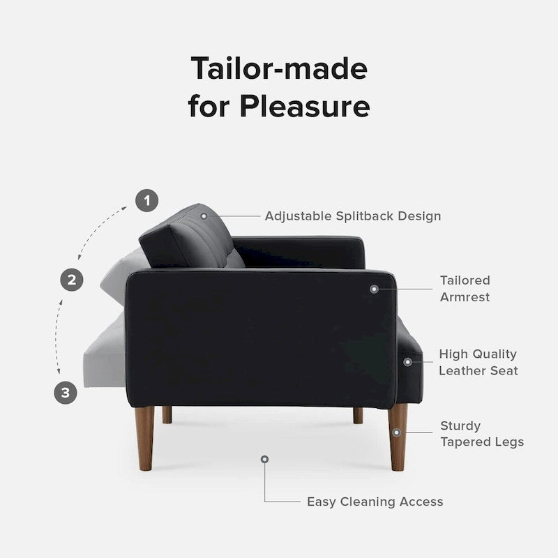 Mopio Aaron Futon Canapé-lit convertible Futon