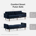 Mopio Aaron Futon Canapé-lit convertible Futon