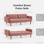 Mopio Aaron Futon Canapé-lit convertible Futon