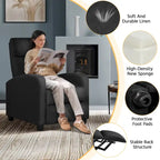 Fauteuil inclinable moderne en tissu Yaheetech