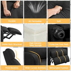 Fauteuil inclinable moderne en tissu Yaheetech