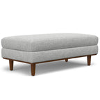 WYNDENHALL Brixley, pouf de table de style moderne du milieu du siècle, 124 cm de large