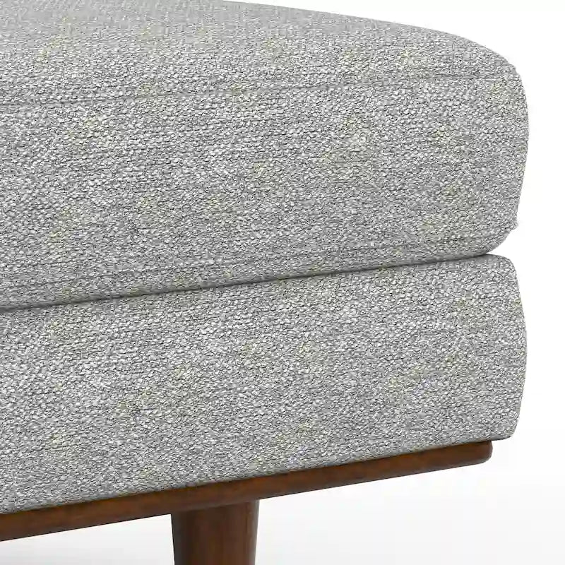 WYNDENHALL Brixley, pouf de table de style moderne du milieu du siècle, 124 cm de large