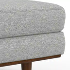 WYNDENHALL Brixley, pouf de table de style moderne du milieu du siècle, 124 cm de large