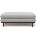 WYNDENHALL Brixley, pouf de table de style moderne du milieu du siècle, 124 cm de large