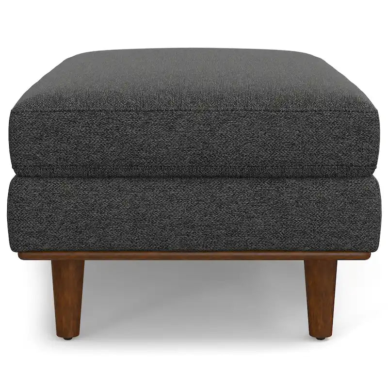 WYNDENHALL Brixley, pouf de table de style moderne du milieu du siècle, 124 cm de large
