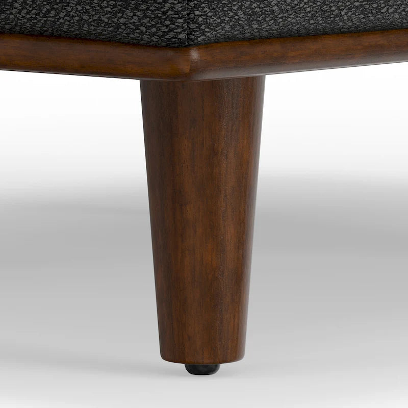WYNDENHALL Brixley, pouf de table de style moderne du milieu du siècle, 124 cm de large