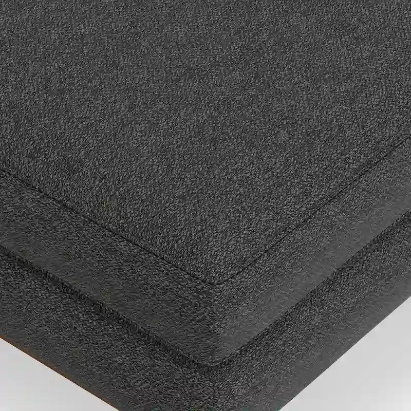 WYNDENHALL Brixley, pouf de table de style moderne du milieu du siècle, 124 cm de large