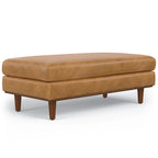 WYNDENHALL Brixley, pouf de table de style moderne du milieu du siècle, 124 cm de large