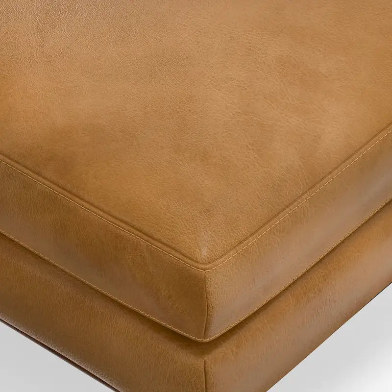 WYNDENHALL Brixley, pouf de table de style moderne du milieu du siècle, 124 cm de large