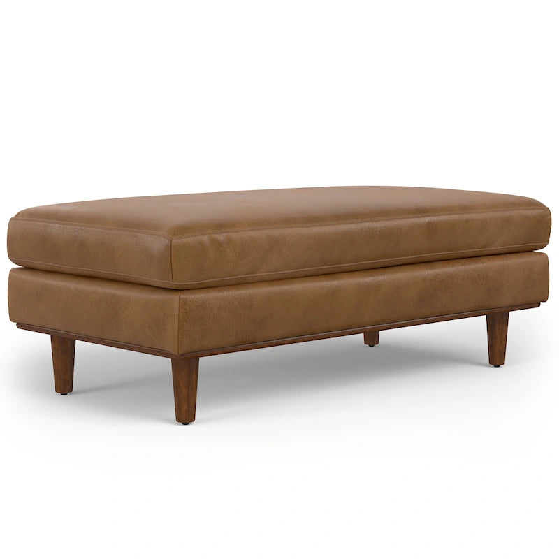 WYNDENHALL Brixley, pouf de table de style moderne du milieu du siècle, 124 cm de large