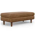 WYNDENHALL Brixley, pouf de table de style moderne du milieu du siècle, 124 cm de large