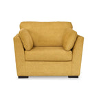 Fauteuil rembourré Clareen de Roundhill Furniture, fauteuil Cutler, fauteuil surdimensionné
