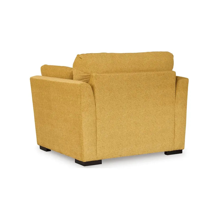 Fauteuil rembourré Clareen de Roundhill Furniture, fauteuil Cutler, fauteuil surdimensionné