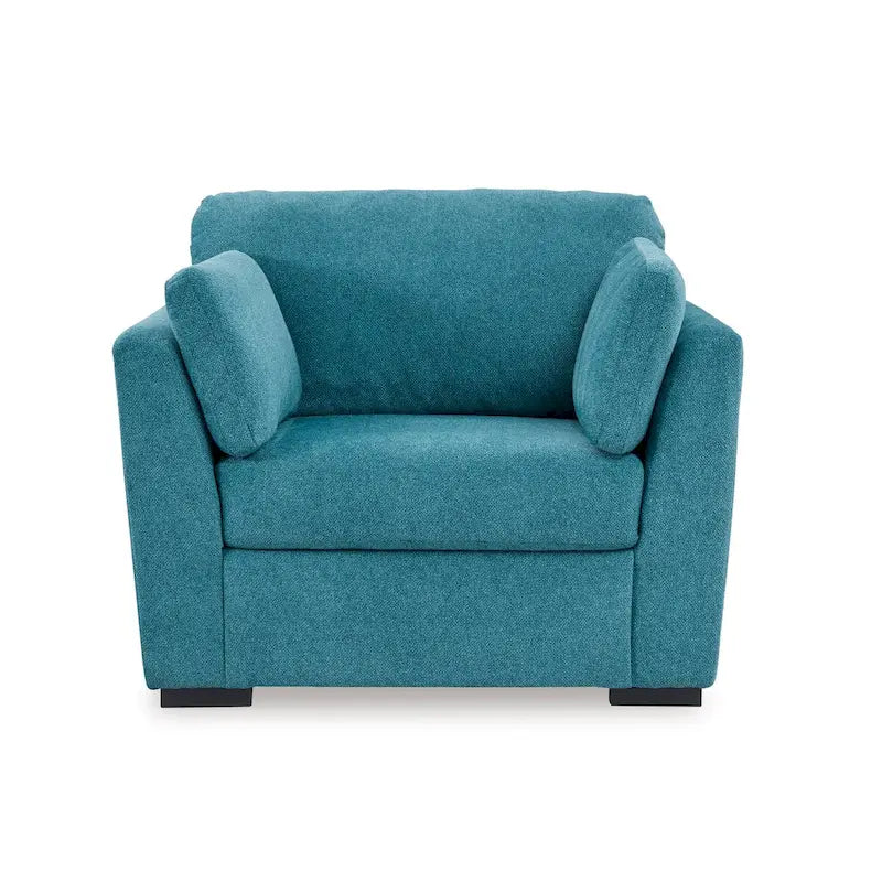 Fauteuil rembourré Clareen de Roundhill Furniture, fauteuil Cutler, fauteuil surdimensionné
