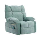 Fauteuil inclinable pivotant XINMICS, fauteuil berçant électrique avec massage et chauffage