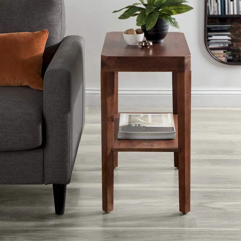 Table d'appoint en bois Kate et Laurel Talcott