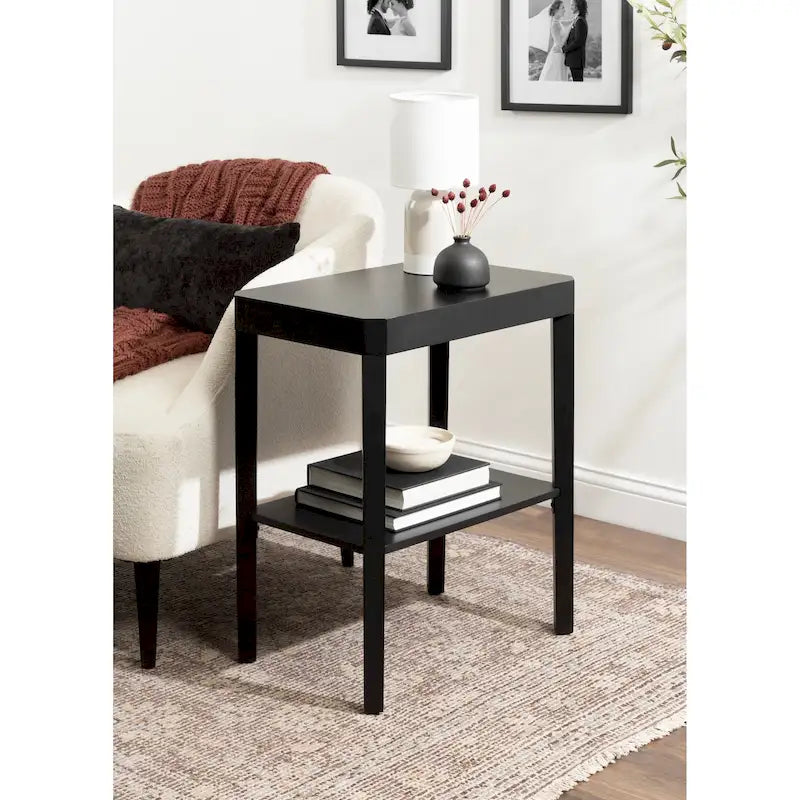 Table d'appoint en bois Kate et Laurel Talcott